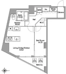 コンフォリア馬込【5階】の間取り