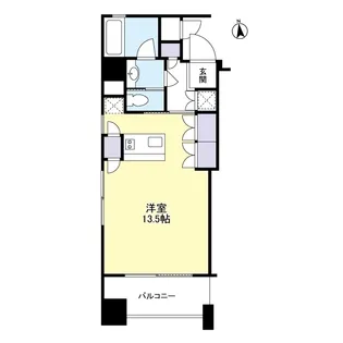 fino JIYUGAOKA【6階】の間取り