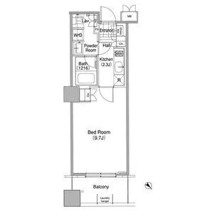 コンフォリア東池袋WEST【3階】の間取り