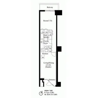 スタイリオ池尻大橋【4階】の間取り