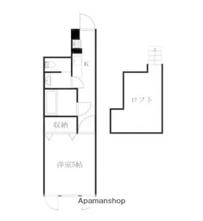 ウイング古屋【2階】の間取り