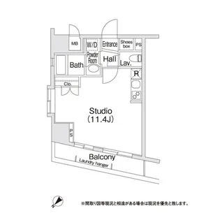 コンフォリア池尻【3階】の間取り