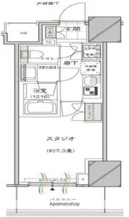 東京都目黒区大橋2丁目【マンション】の間取り
