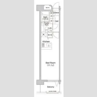 プライムアーバン学芸大学パークフロント【1階】の間取り