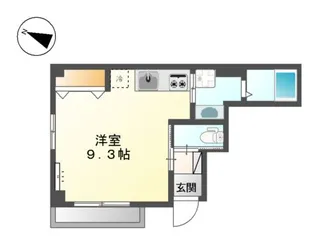 ウィステリア メグロ【2階】の間取り