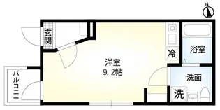 BIGFOREST【2階】の間取り
