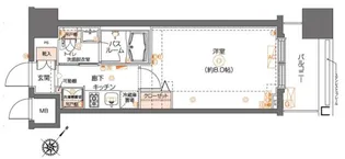 ZOOM池尻大橋【11階】の間取り