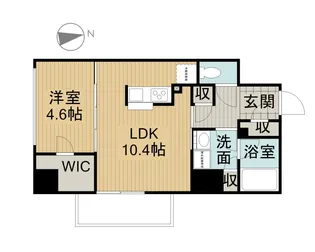 グロリアス西荻窪【6階】の間取り