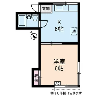 東京都江東区南砂5丁目【アパート】の間取り