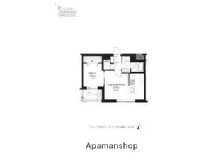 フレンシア学芸大学【3階】の間取り