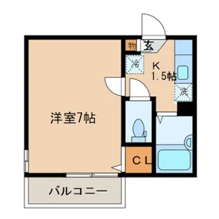 ディアグレース大森【3階】の間取り