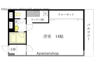 メゾン・ド・グリシーヌ【3階】の間取り