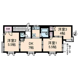 メゾン エフ【2階】の間取り