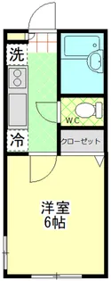 東京都世田谷区上北沢5丁目【アパート】の間取り