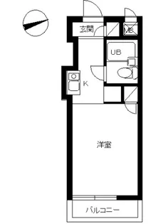 スカイコート日吉【205号室号室】の間取り