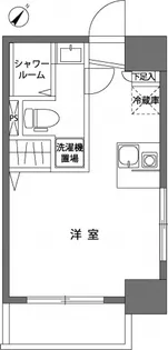 スカイコート東日本橋【10階】の間取り