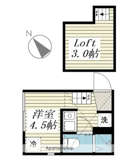 十六コート【1階】の間取り