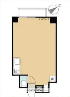 ラコールダンジュ【102号室】の間取り