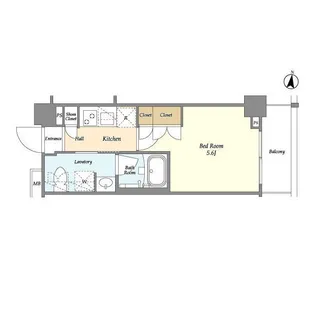 ARKMARK西小山【3階】の間取り