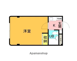 東京都国立市東4丁目【マンション】の間取り