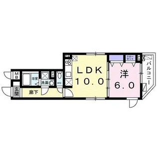 Sun Bright【1階】の間取り