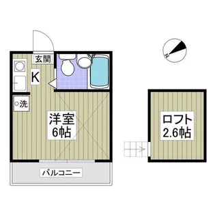 ライフピアブラウン【2階】の間取り