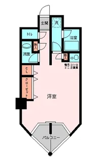 恵比寿アーバンハウス【2階】の間取り