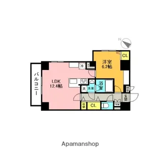 東京都文京区大塚3丁目【マンション】の間取り