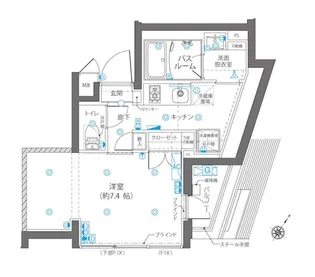 ZOOM碑文谷【5階】の間取り