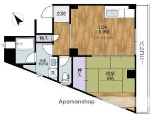 文栄マンション【2階】の間取り