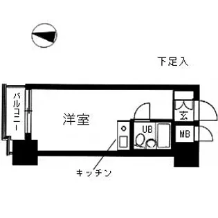 ライオンズマンション板橋区役所前【12階】の間取り