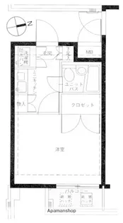 メインステージ大森海岸【7階】の間取り