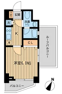 KDXレジデンス雪谷大塚【5階】の間取り