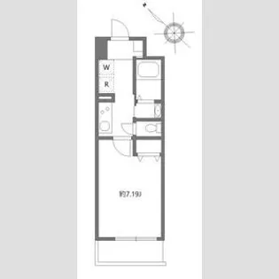 ケーディーエックスレジデンス上野毛【4階】の間取り