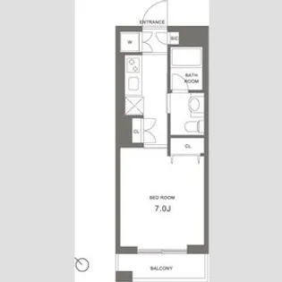ガーデン板橋氷川町【10階】の間取り