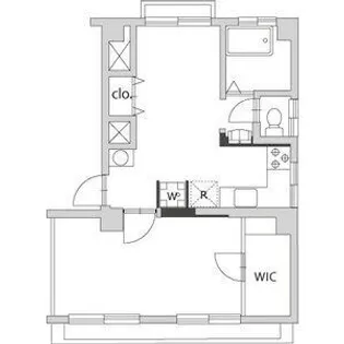 目黒エースマンション【4階】の間取り