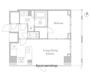GRANPASEO目黒【10階】の間取り