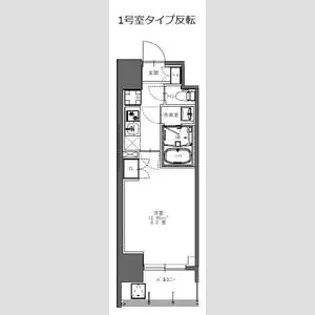 SーRESIDENCE北千住REIZ【3階】の間取り