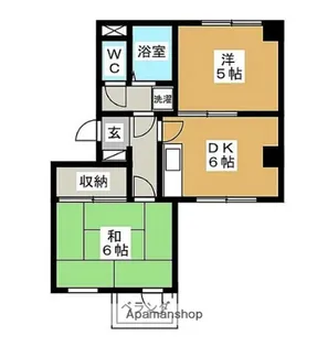 S・Sビル【402号室】の間取り