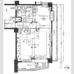 ビヴァーチェ大崎【3階】の間取り
