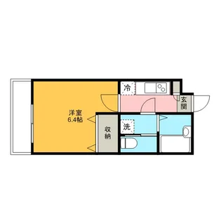 エコロジー都立大学レジデンス【4階】の間取り