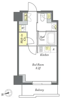 プライムメゾン清澄白河【3階】の間取り