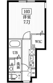 ミハス梅ヶ丘【1階】の間取り