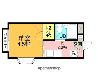 リザ・西八王子【2階】の間取り