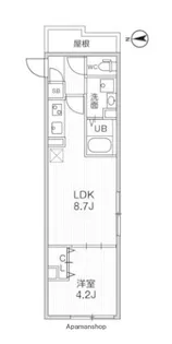 東京都品川区豊町6丁目【マンション】の間取り