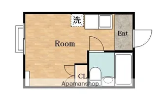 コートMIKI【203号室】の間取り