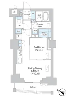 イストワール阿佐ヶ谷【5階】の間取り