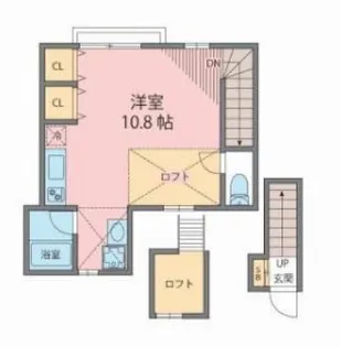 ALICE BERRYⅡ【2階】の間取り