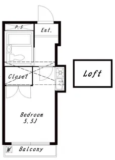 TKハイツ【1階】の間取り