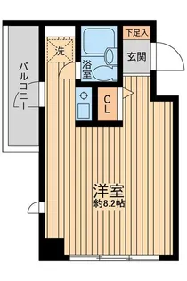カナン・プレイス【0402号室】の間取り
